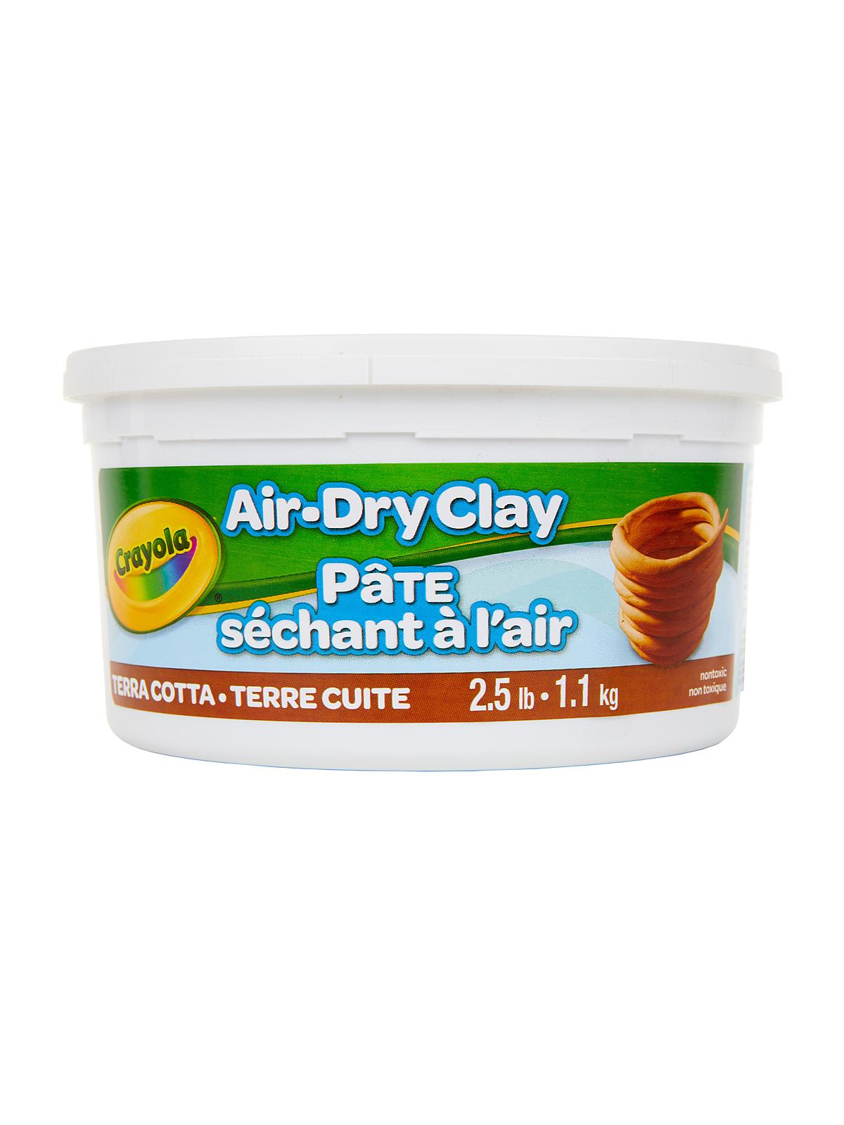 Air-Dry Clay 2.5 lb. tub terra cotta