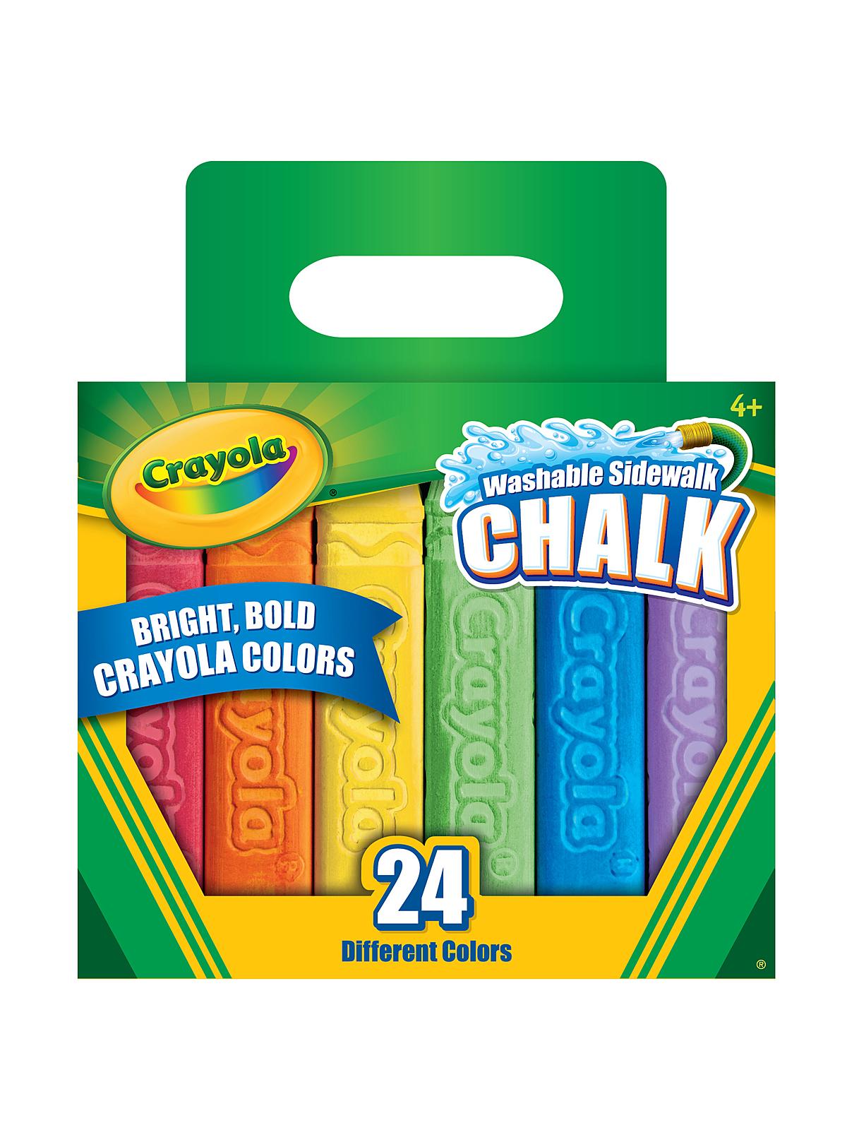 Washable Sidewalk Chalk Pack Of 24