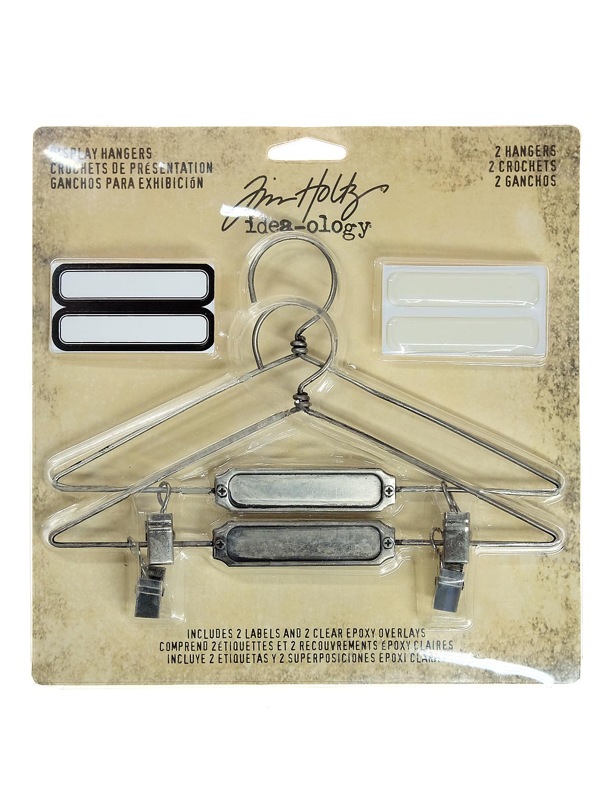 Idea-ology Findings display hangers with labels pack of 2