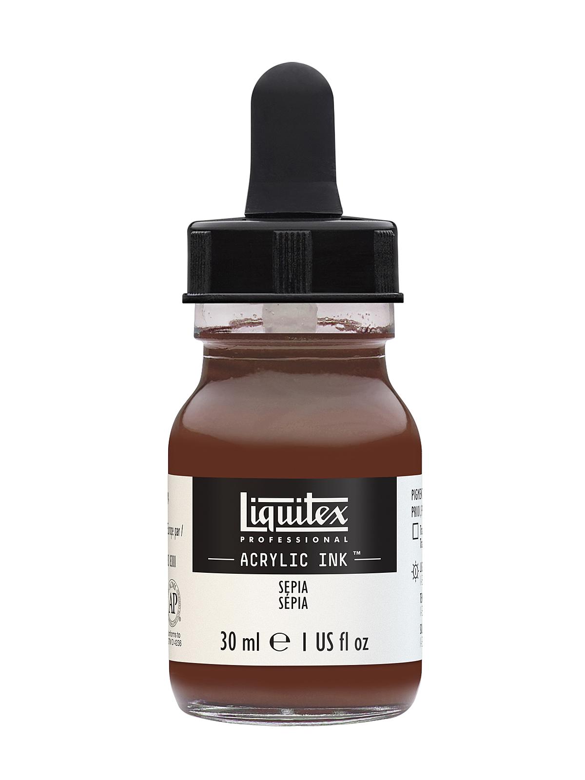 Professional Acrylic Inks sepia 609 30 ml