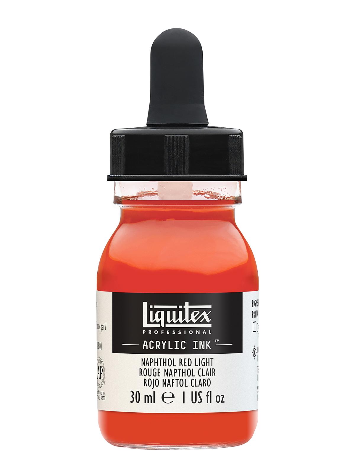Professional Acrylic Inks naphthol red light 294 30 ml