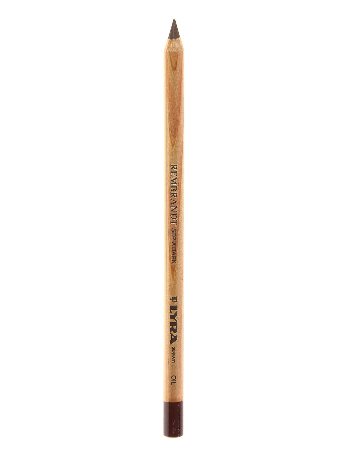 Rembrandt Monochrome Sketching Pencils oil sepia dark