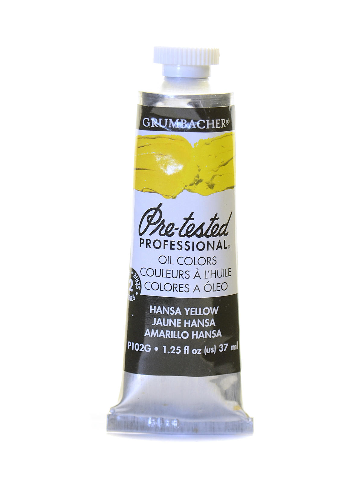 Pre-Tested Artists Oil Colors hansa yellow P102 1.25 oz.