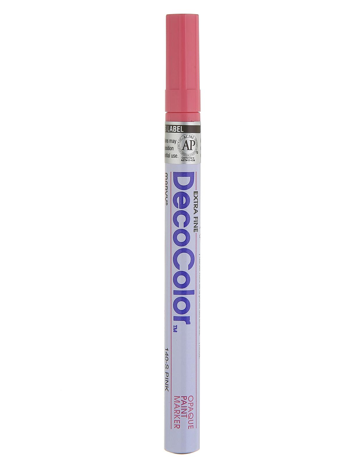 Decocolor Oil-based Paint Markers Pink Extra Fine