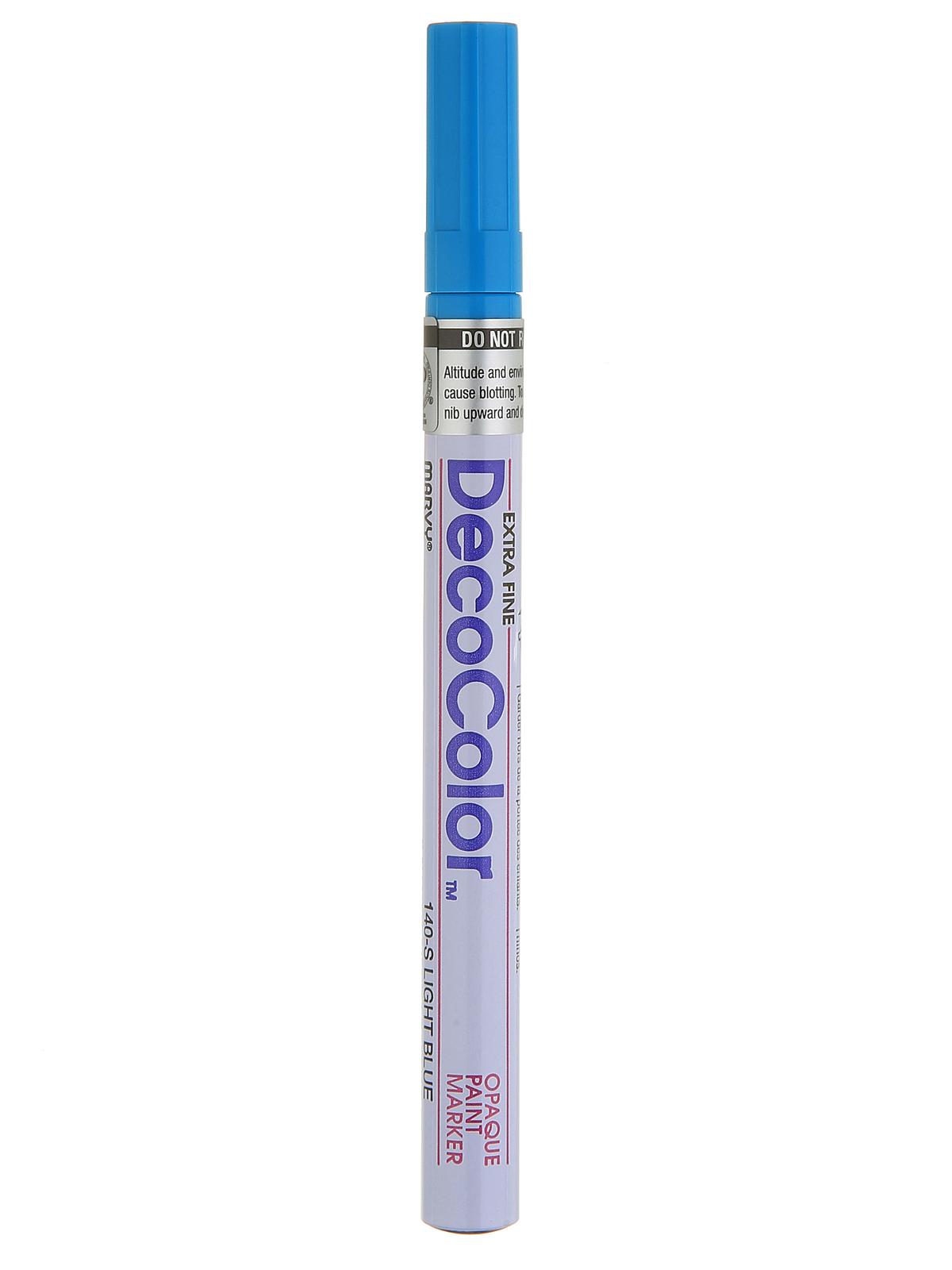 Decocolor Oil-Based Paint Markers light blue extra fine