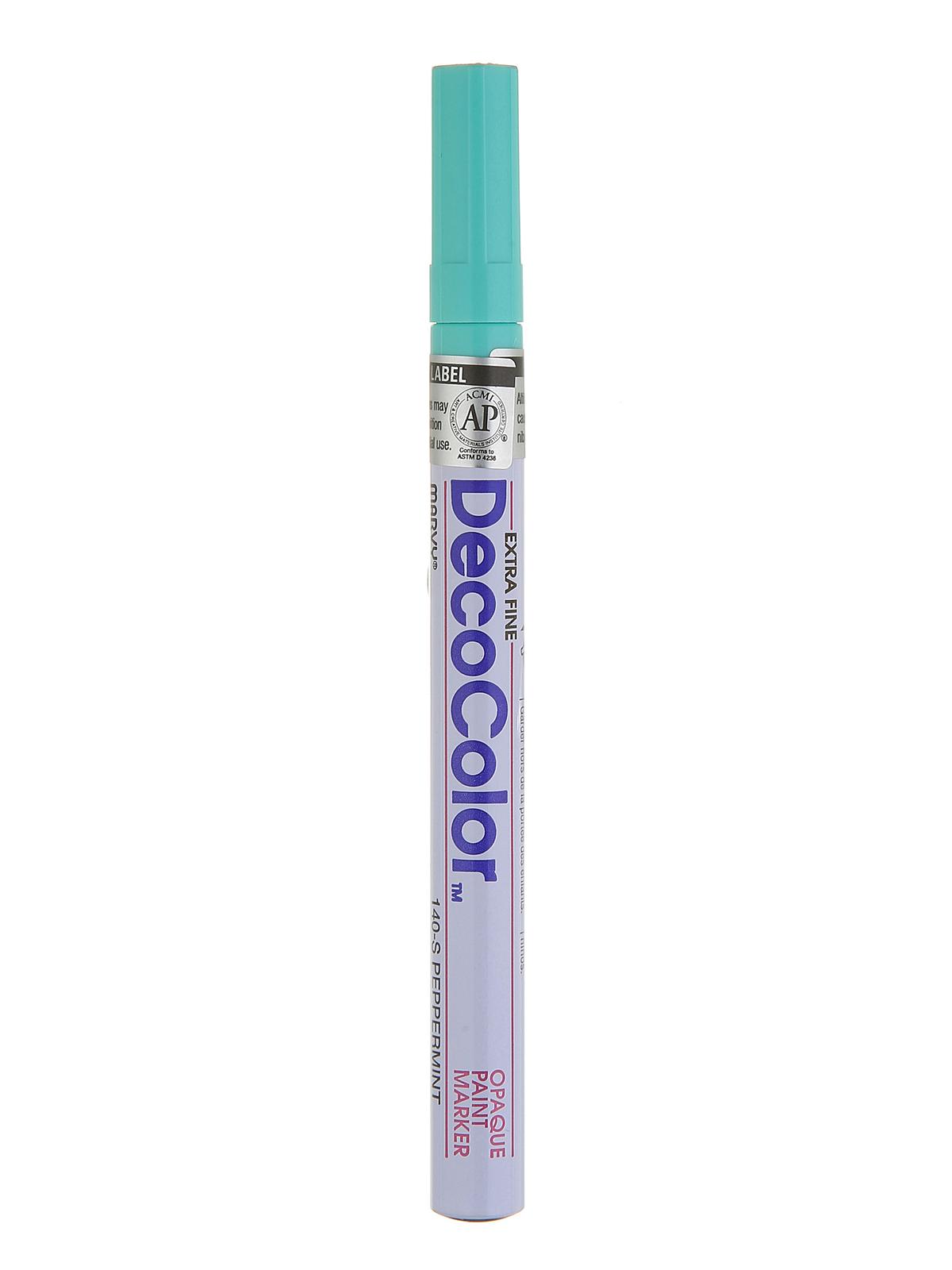 Decocolor Oil-based Paint Markers Peppermint Extra Fine