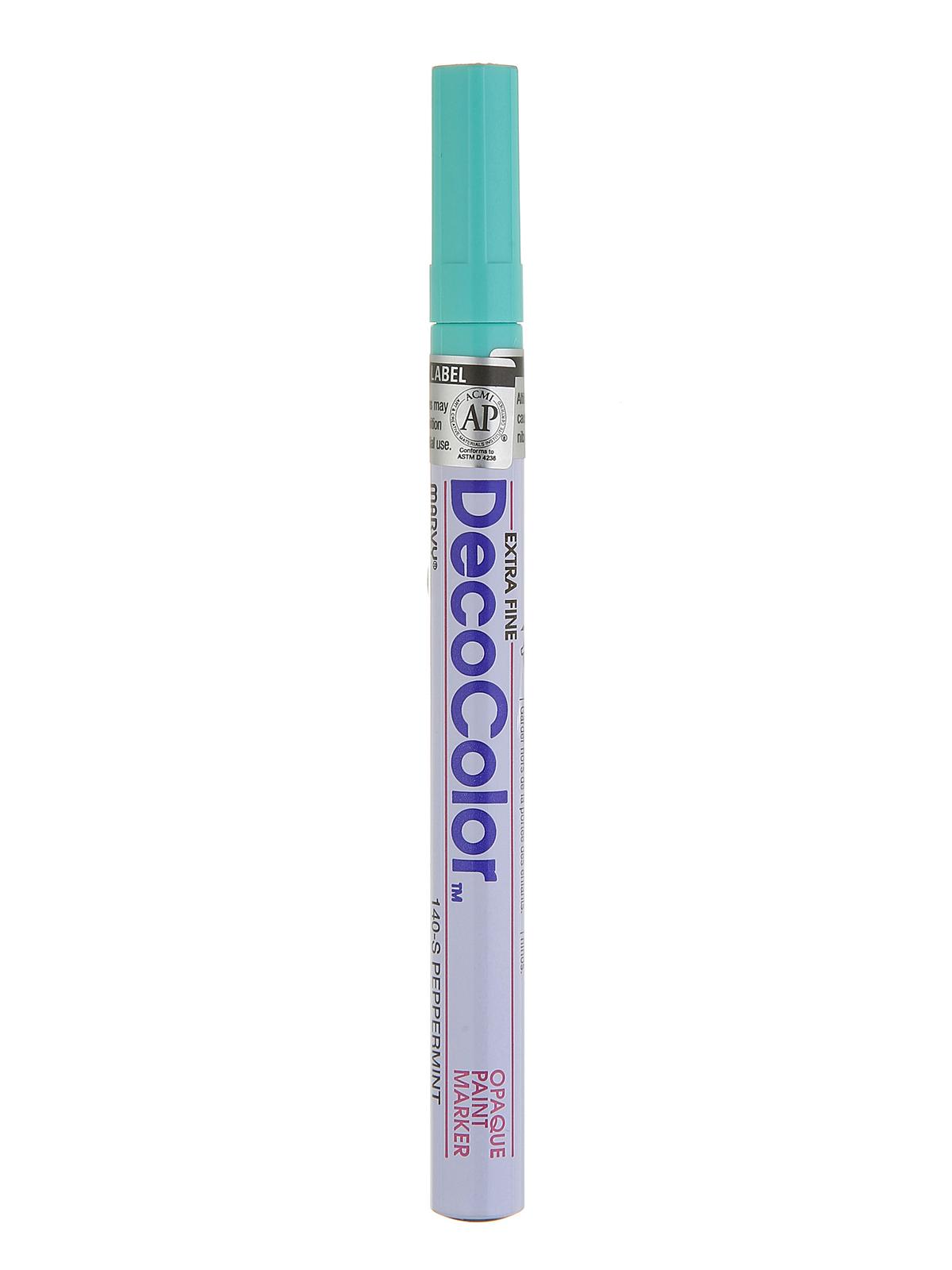 Decocolor Oil-Based Paint Markers peppermint extra fine