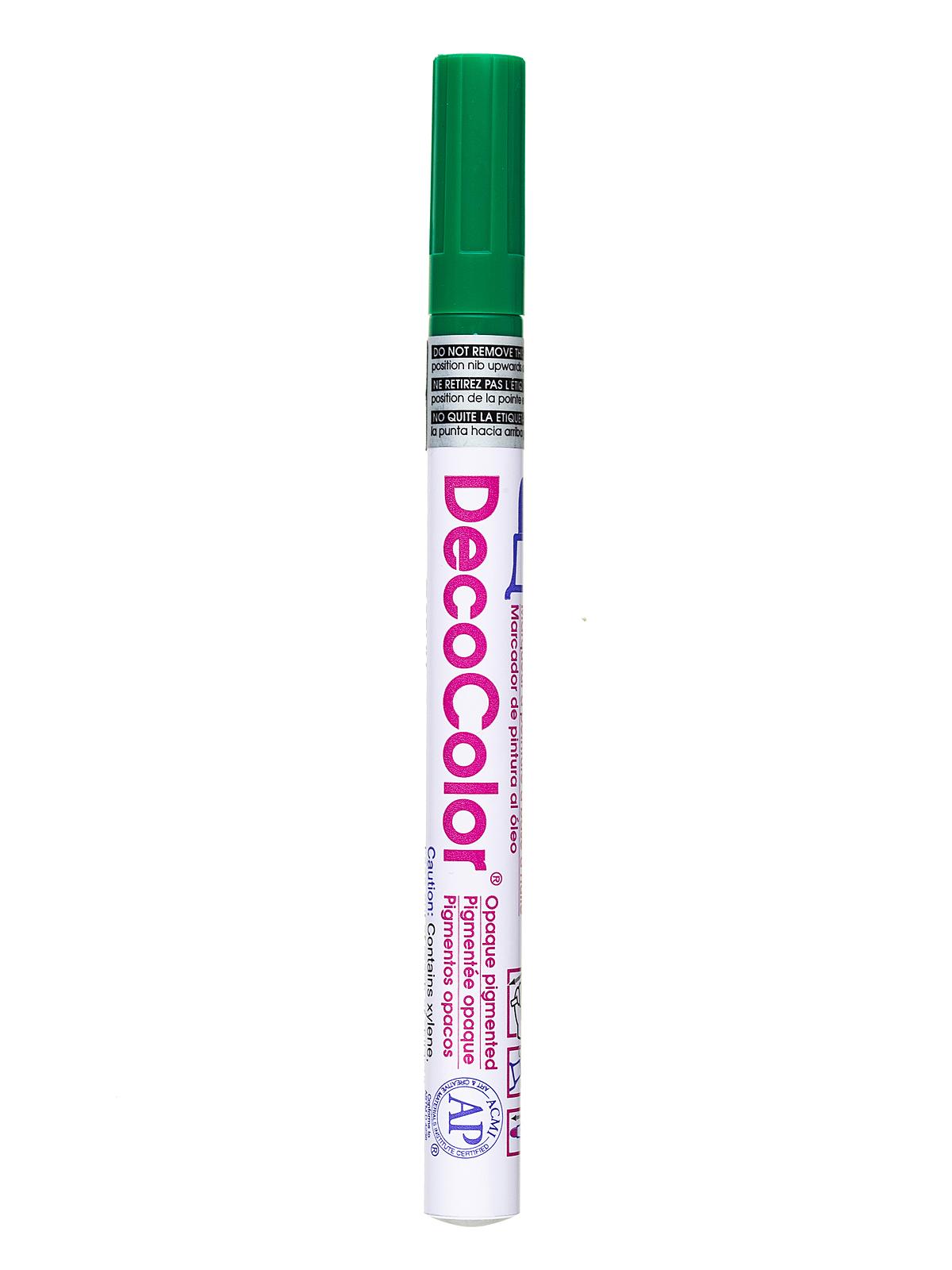 Decocolor Oil-Based Paint Markers green fine