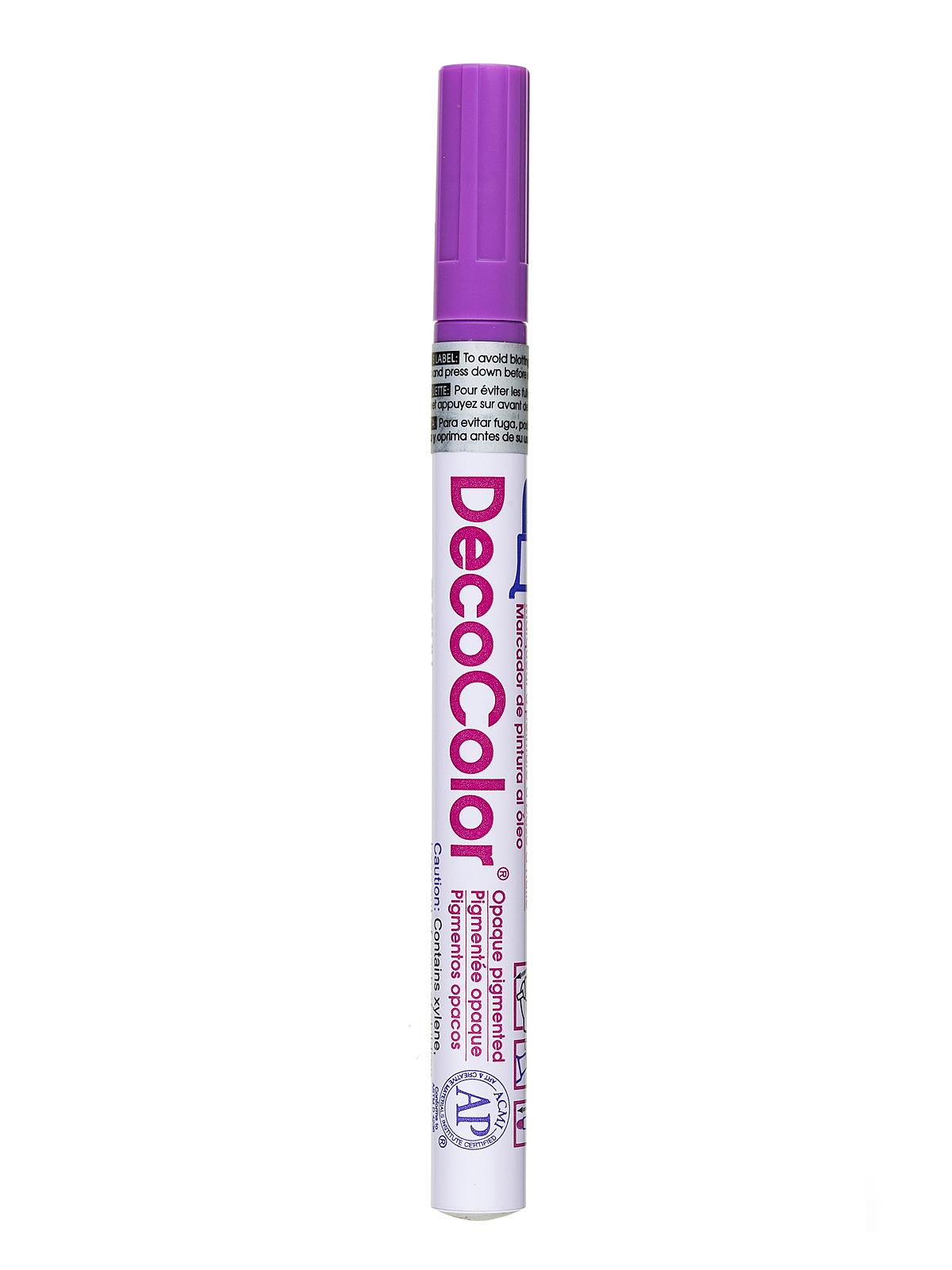 Decocolor Oil-Based Paint Markers violet fine