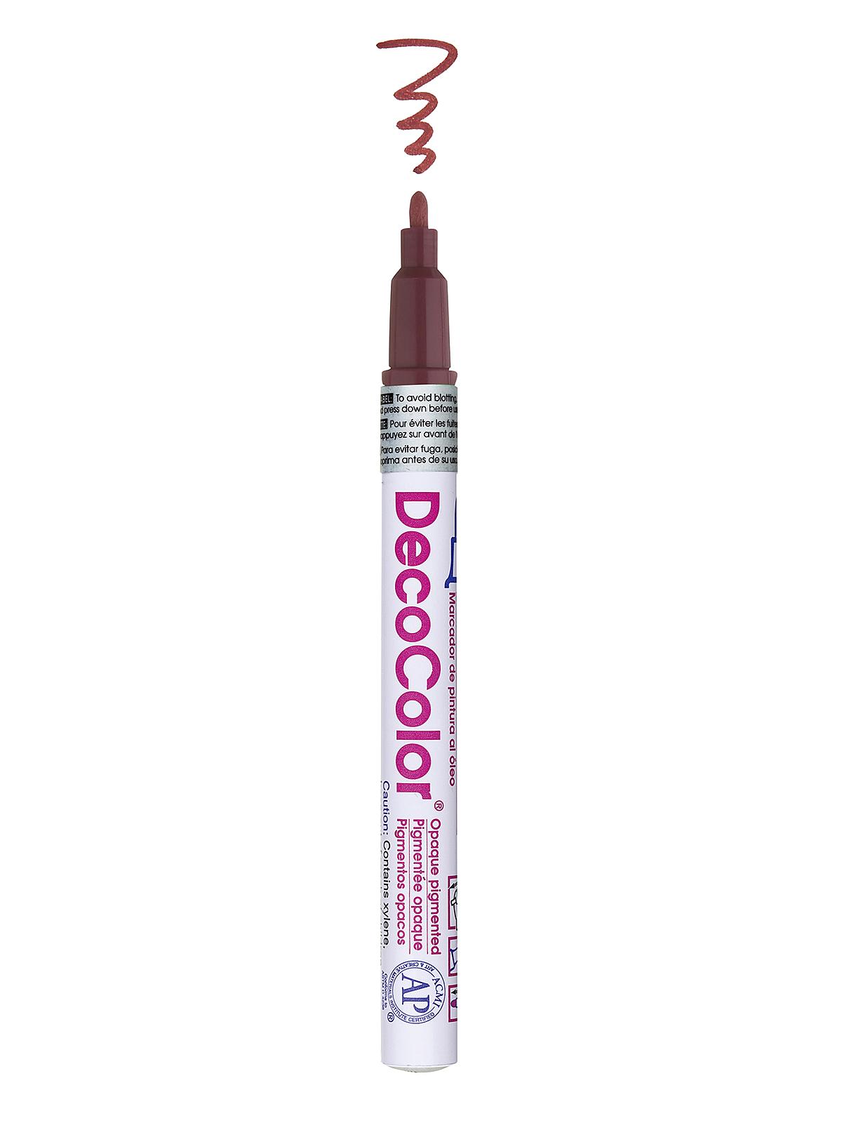 Decocolor Oil-based Paint Markers Plum Fine