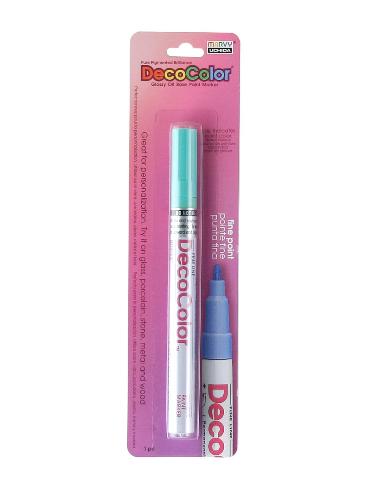 Decocolor Oil-Based Paint Markers peppermint fine