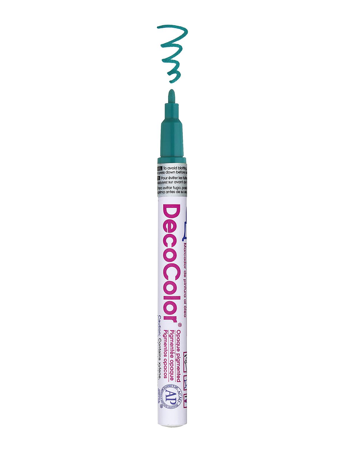 Decocolor Oil-based Paint Markers Teal Fine