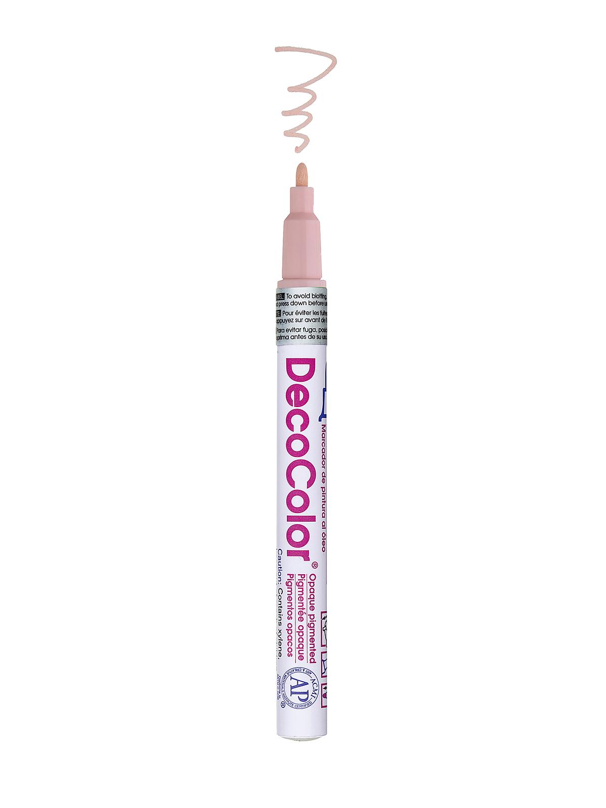 Decocolor Oil-Based Paint Markers blush pink fine