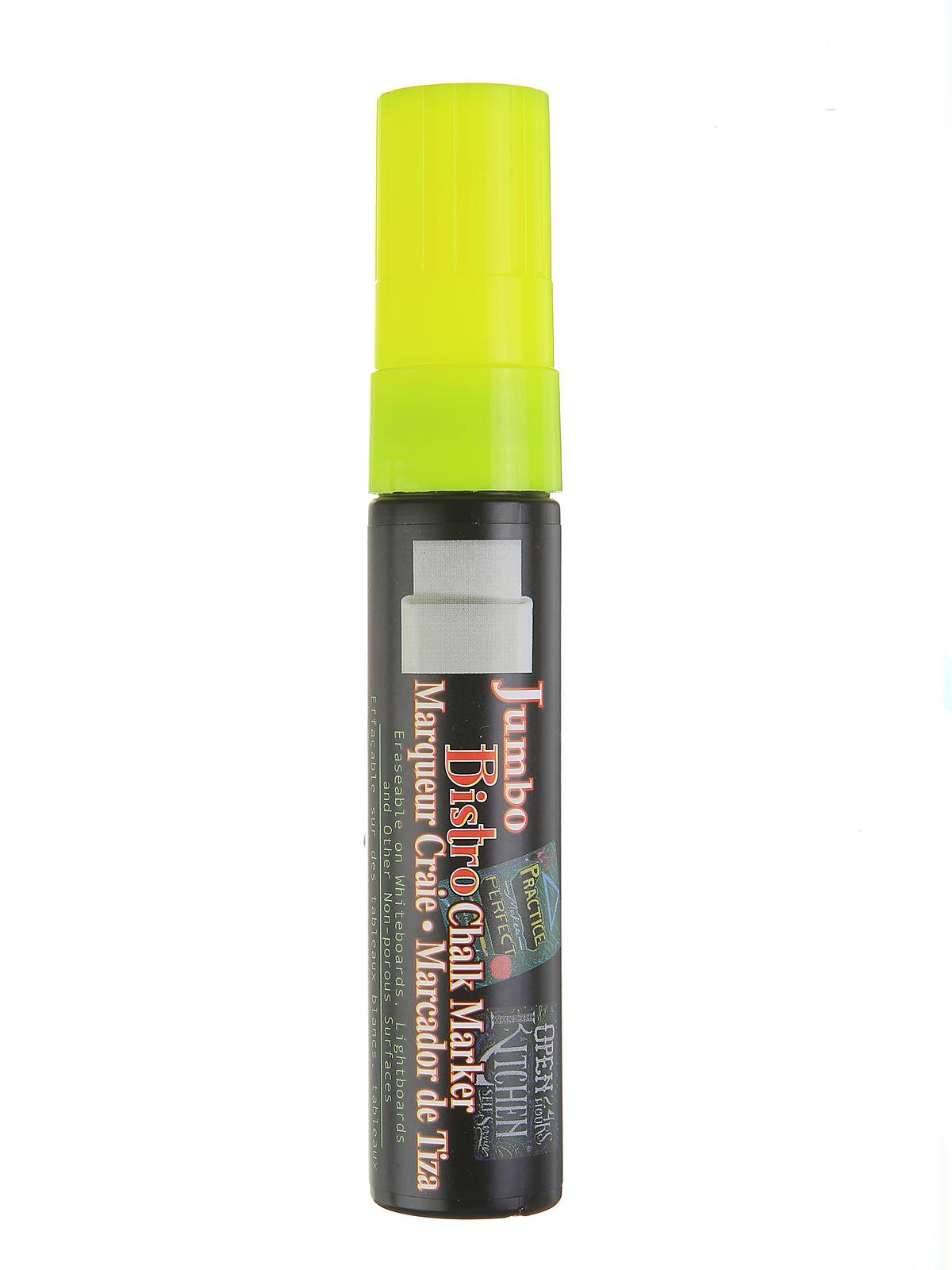 Jumbo Bistro Chalk Markers 16 mm fluorescent yellow