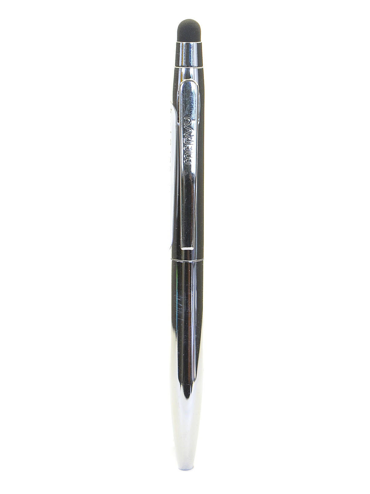 St. Tropez Petite 2 in 1 Stylus & Pen silver
