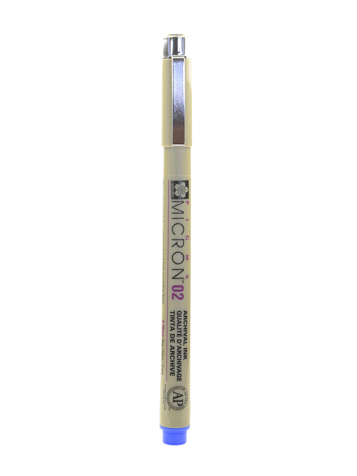 Pigma Micron blue 02 (0.30 mm)