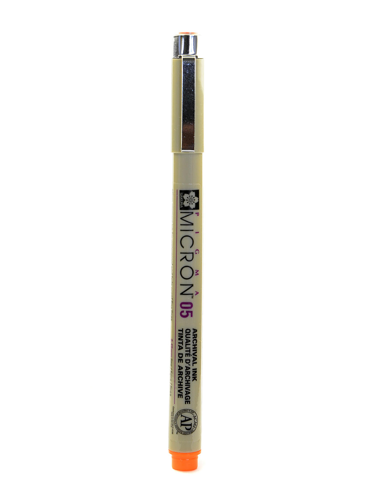 Pigma Micron orange 05 (0.45 mm)