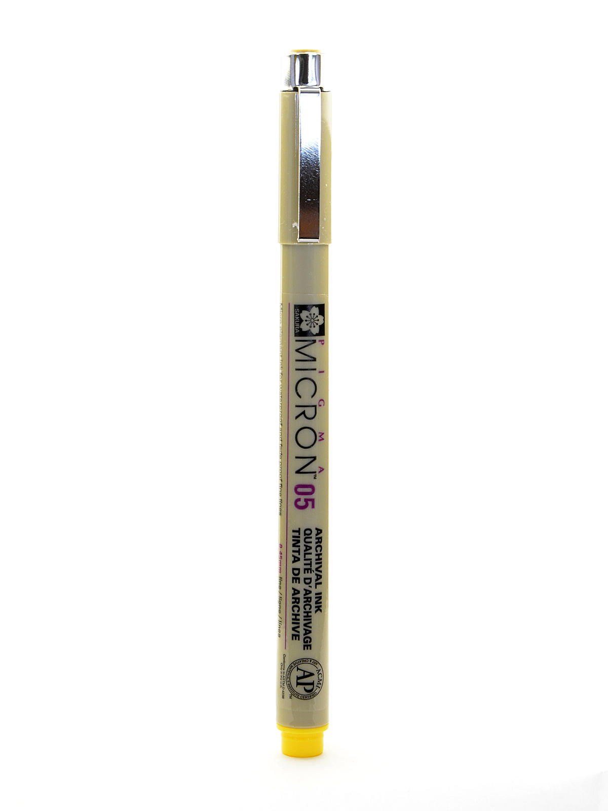 Pigma Micron yellow 05 (0.45 mm)