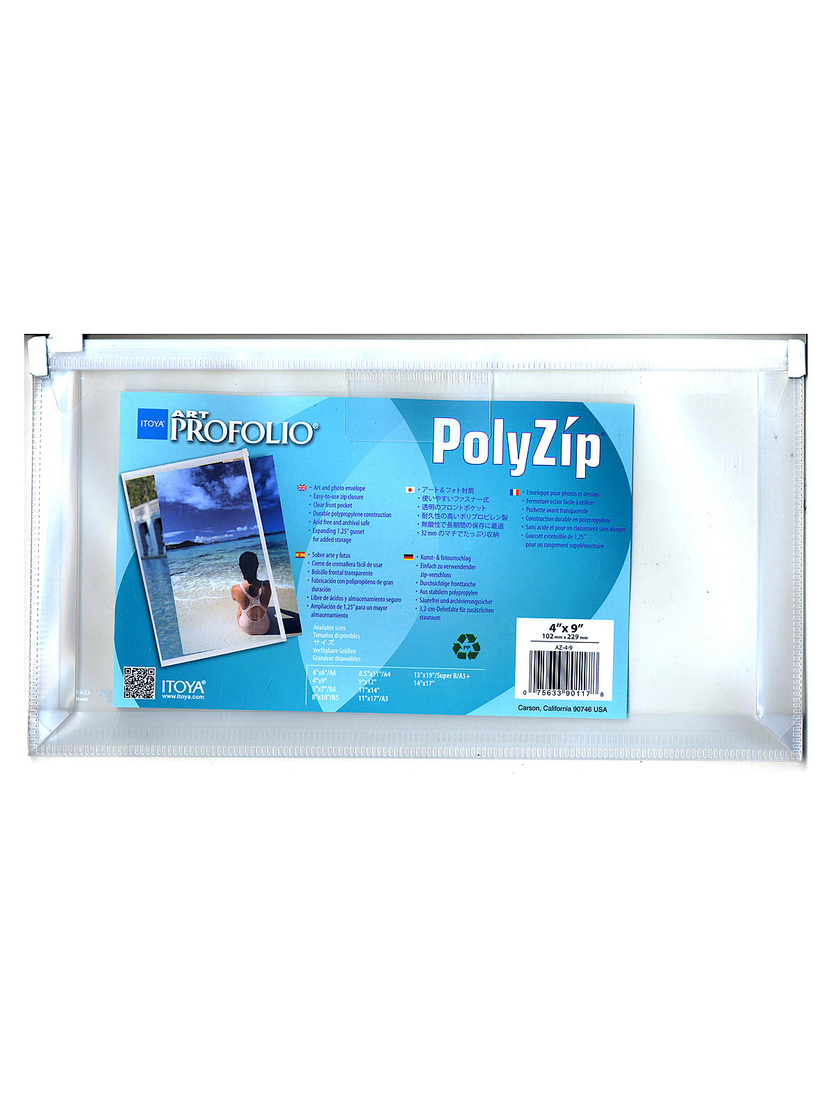 Art Profolio PolyZip Envelope 4 in. x 9 in.