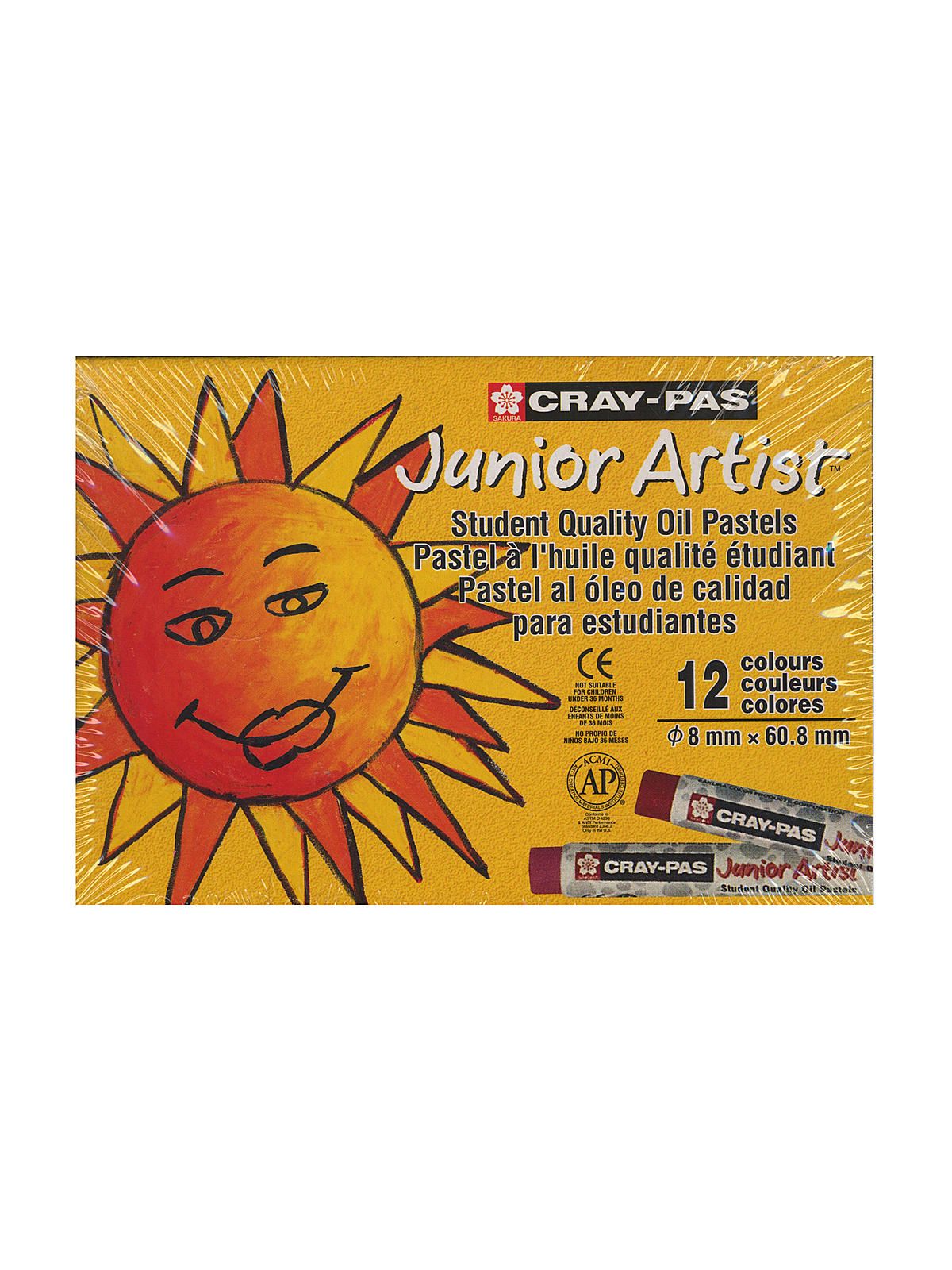 Cray-pas Junior Artist Oil Pastel Sets Set Of 12