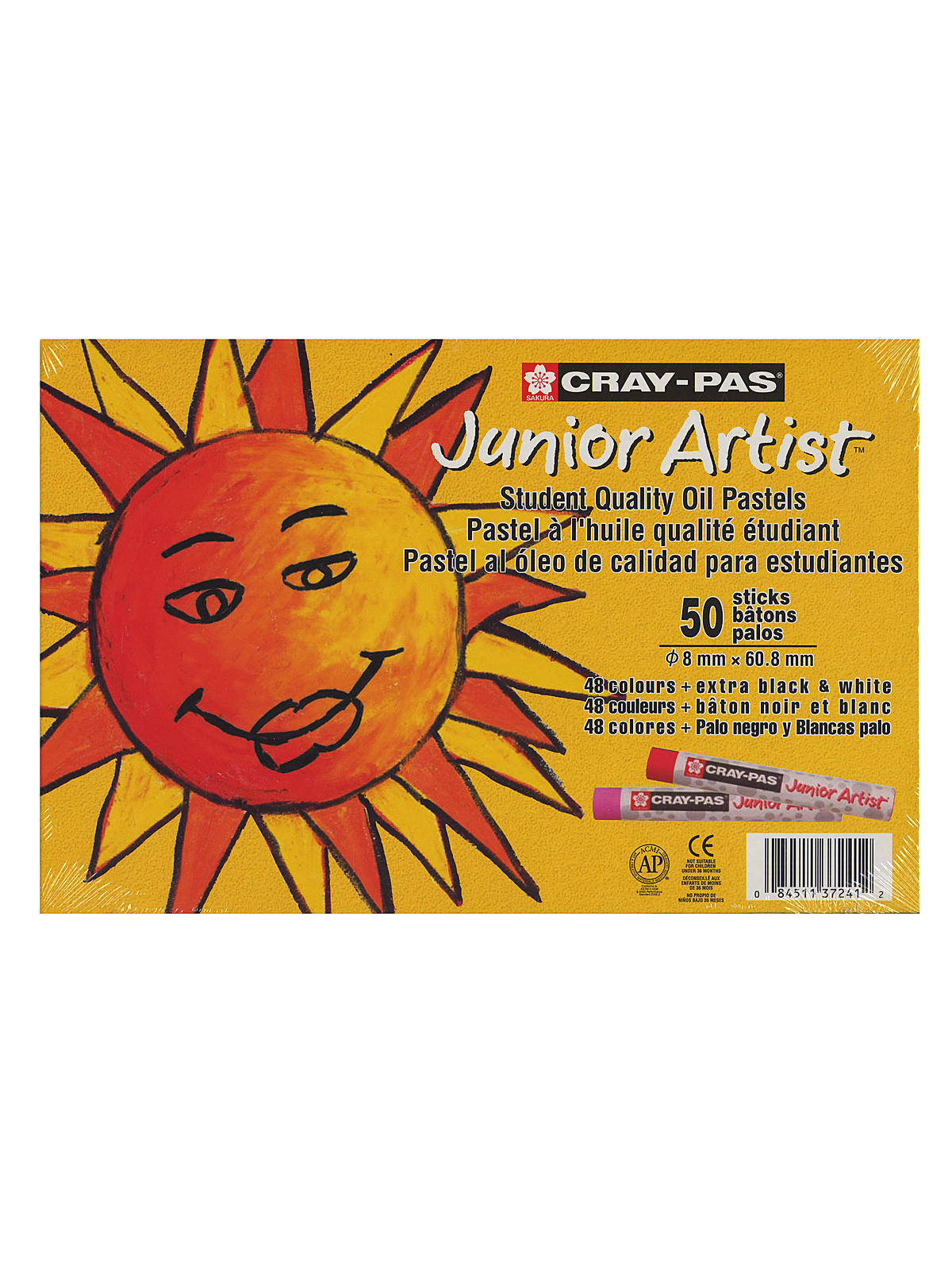 Cray-Pas Junior Artist Oil Pastel Sets set of 50