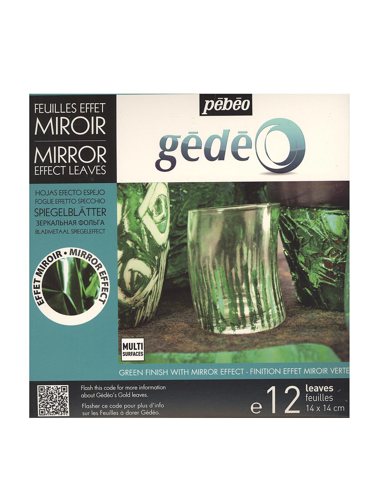 Gedeo Gilding Mirror Effect Metal Leaf green