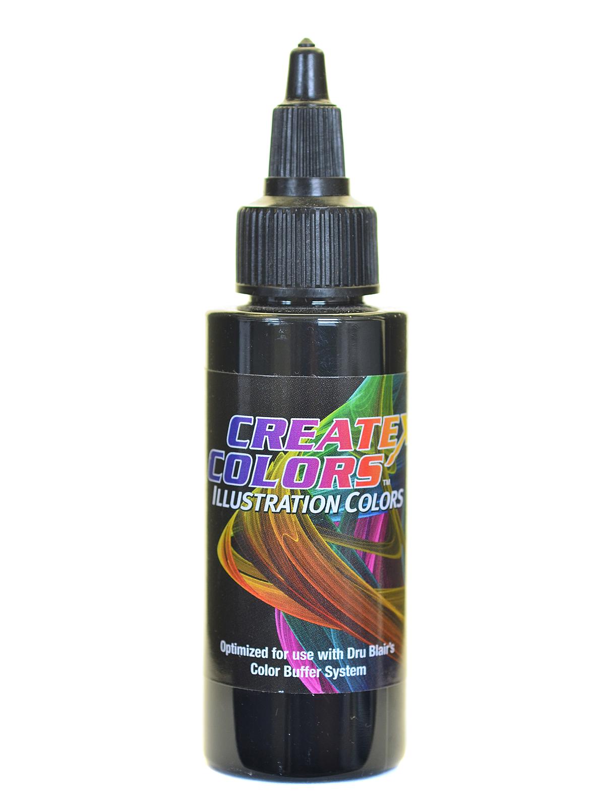 Illustration Colors black 2 oz. bottle