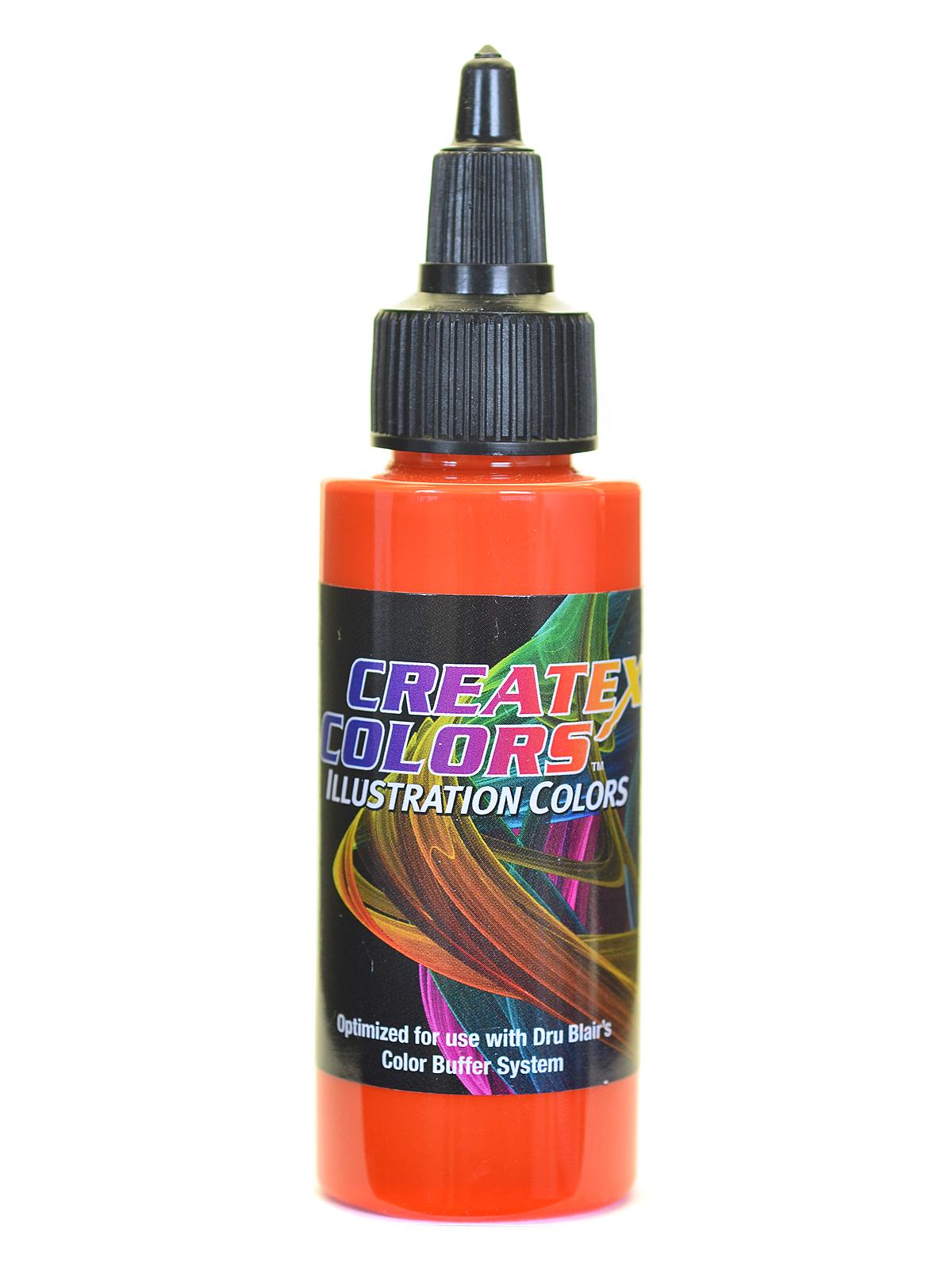 Illustration Colors orange 2 oz. bottle