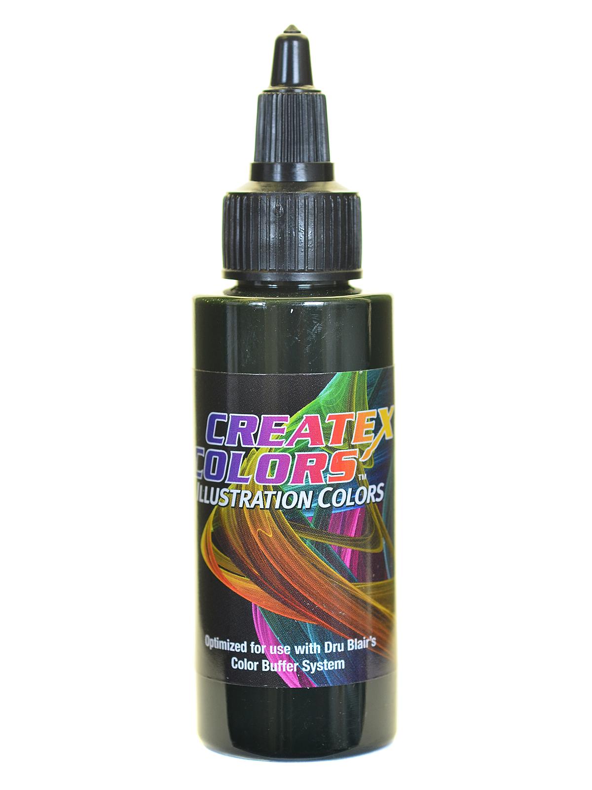 Illustration Colors moss green 2 oz. bottle