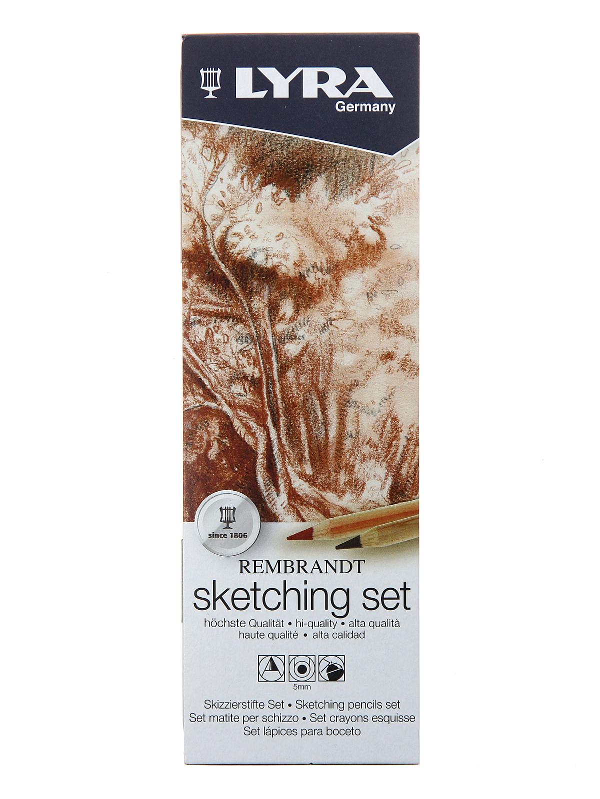 Rembrandt Fine Art Graphite & Sketching Sets sketching set set of 6