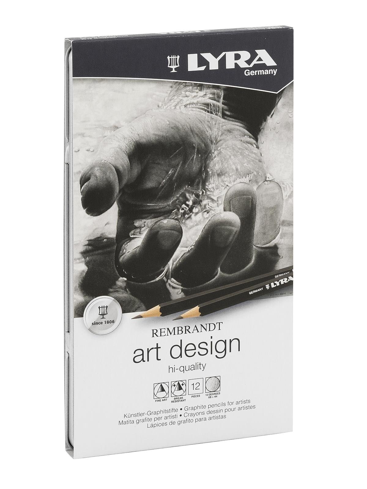 Rembrandt Art Design Pencil Sets Set Of 12