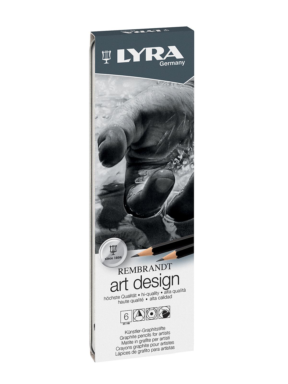 Rembrandt Art Design Pencil Sets set of 6