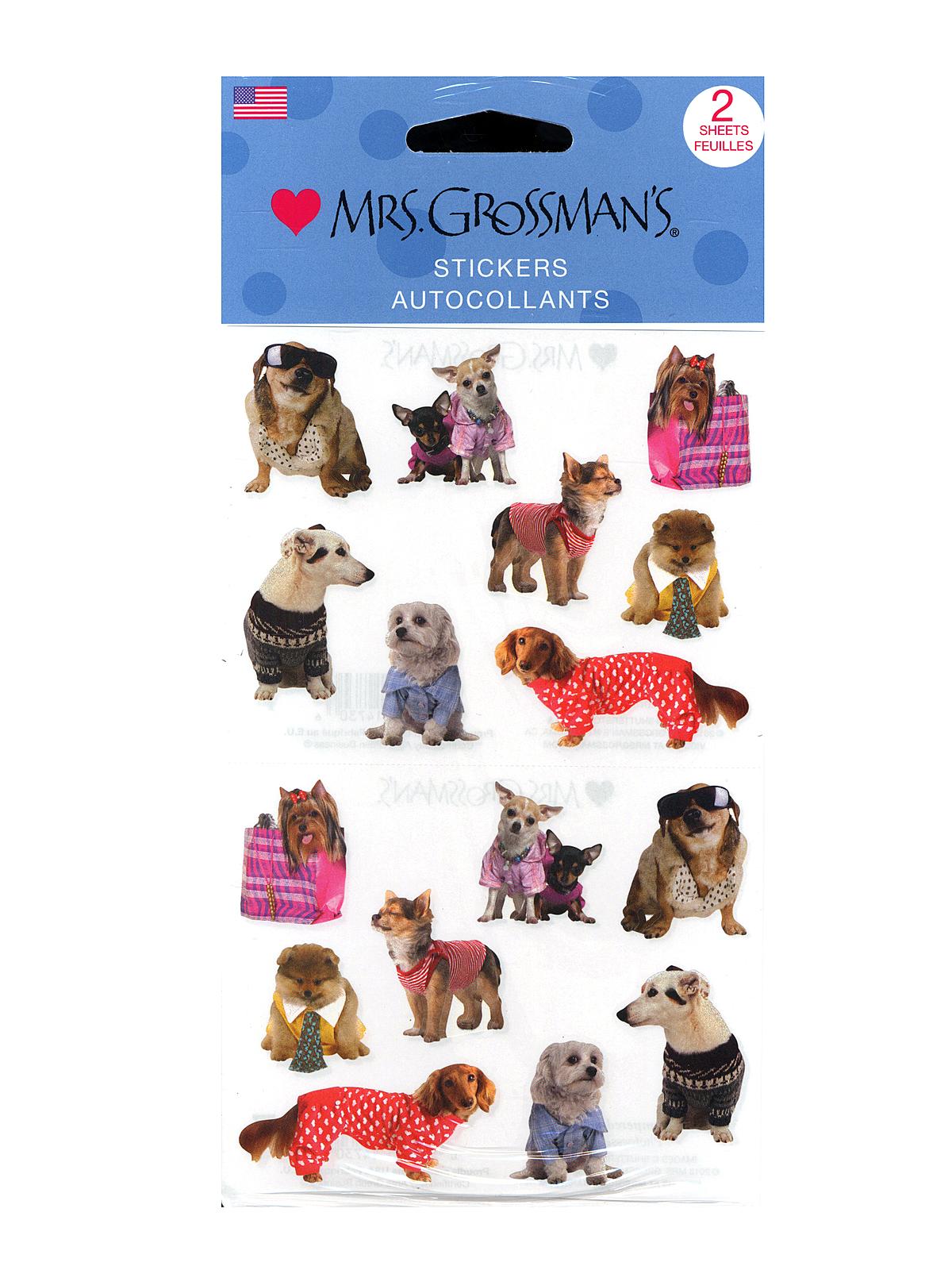 Giant Sticker Packs Photoessence Pampered Dogs 2 Sheets
