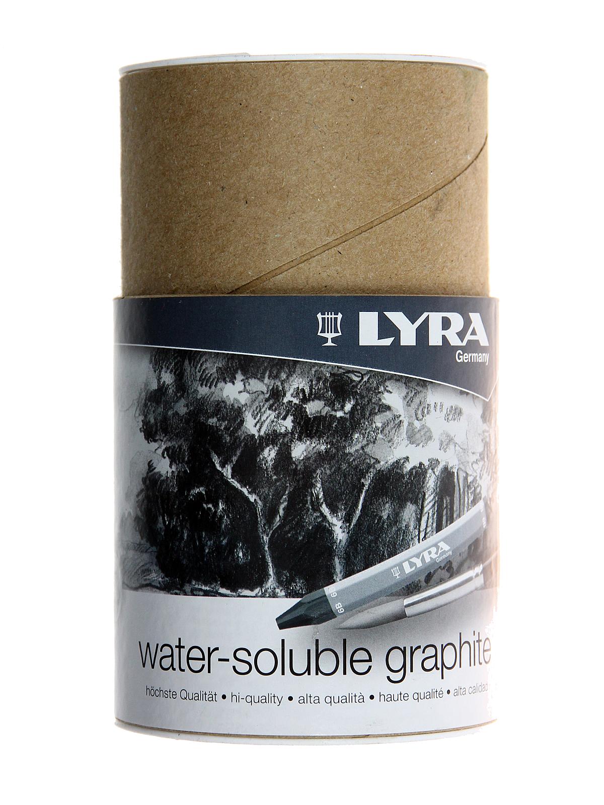 Graphite Crayons Sets water soluble graphite set of 24