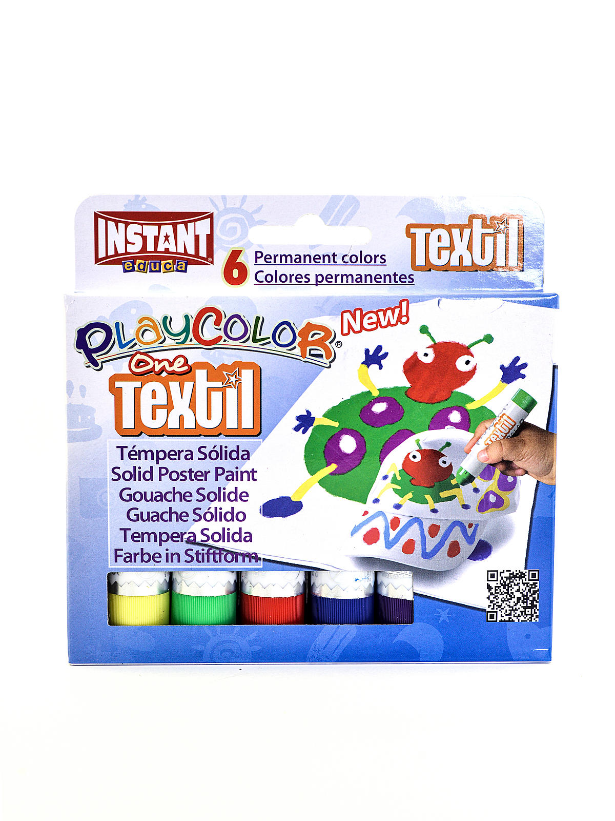 Textil Paint Sticks Set Of 6