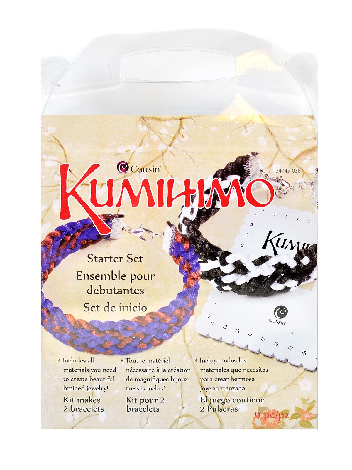Kumihimo Starter Sets Square Each