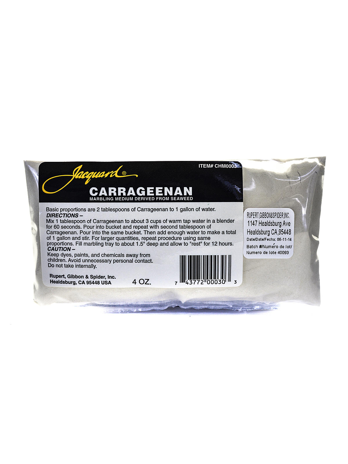 Carrageenan 4 oz.
