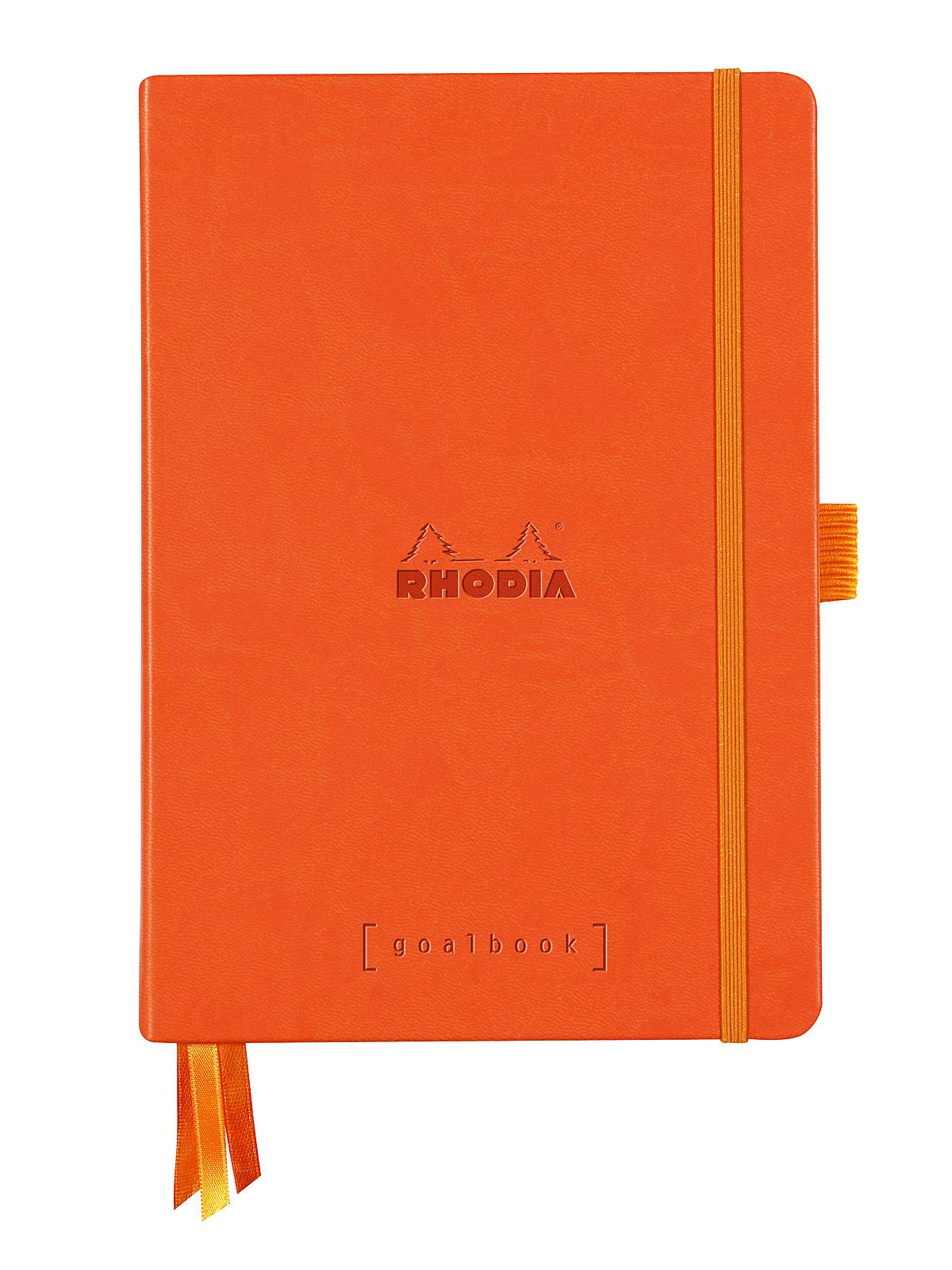 Goalbooks hardcover tangerine A5
