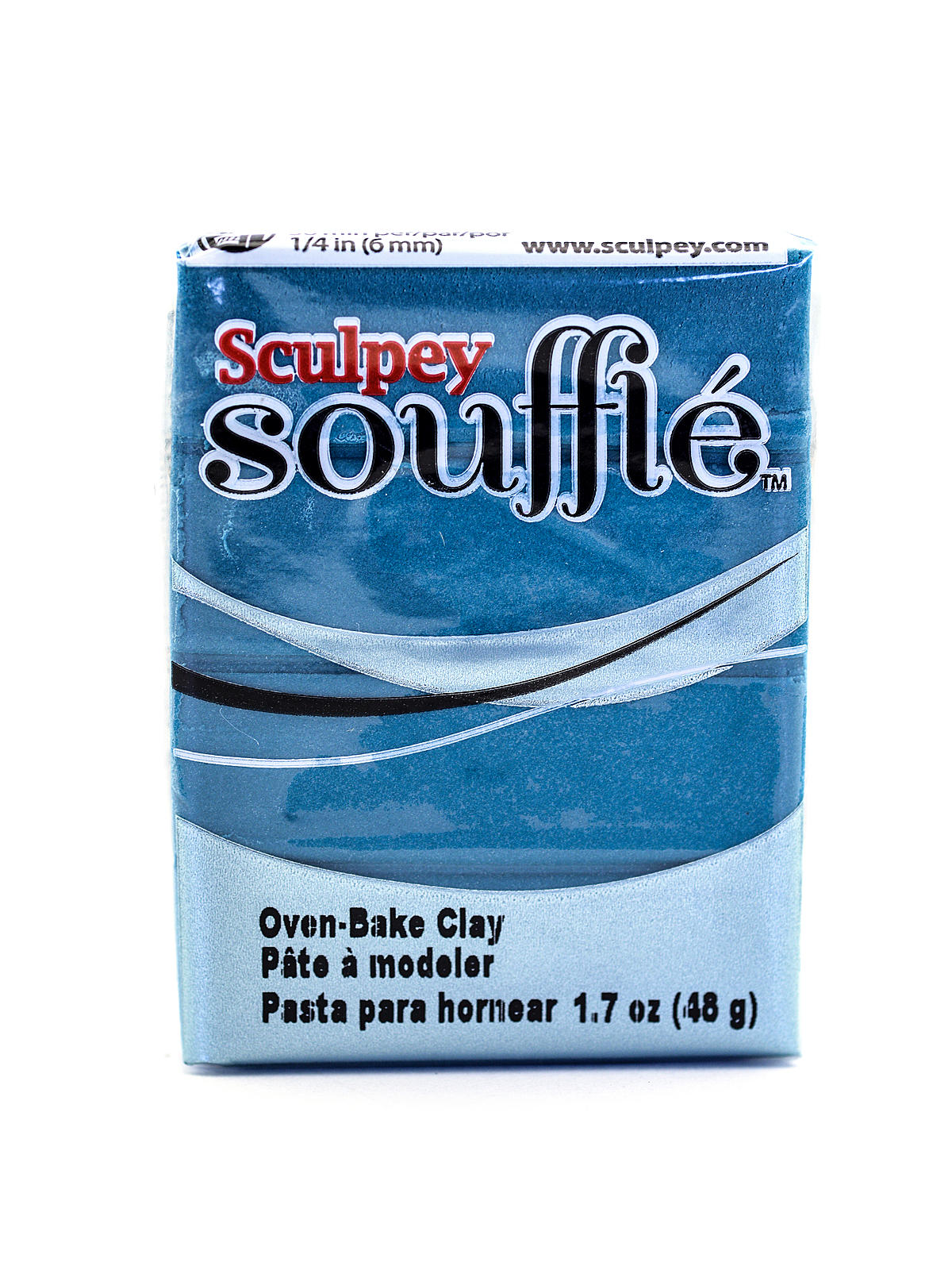 SoufflÃ© Oven-Bake Clay sea glass 1.7 oz.