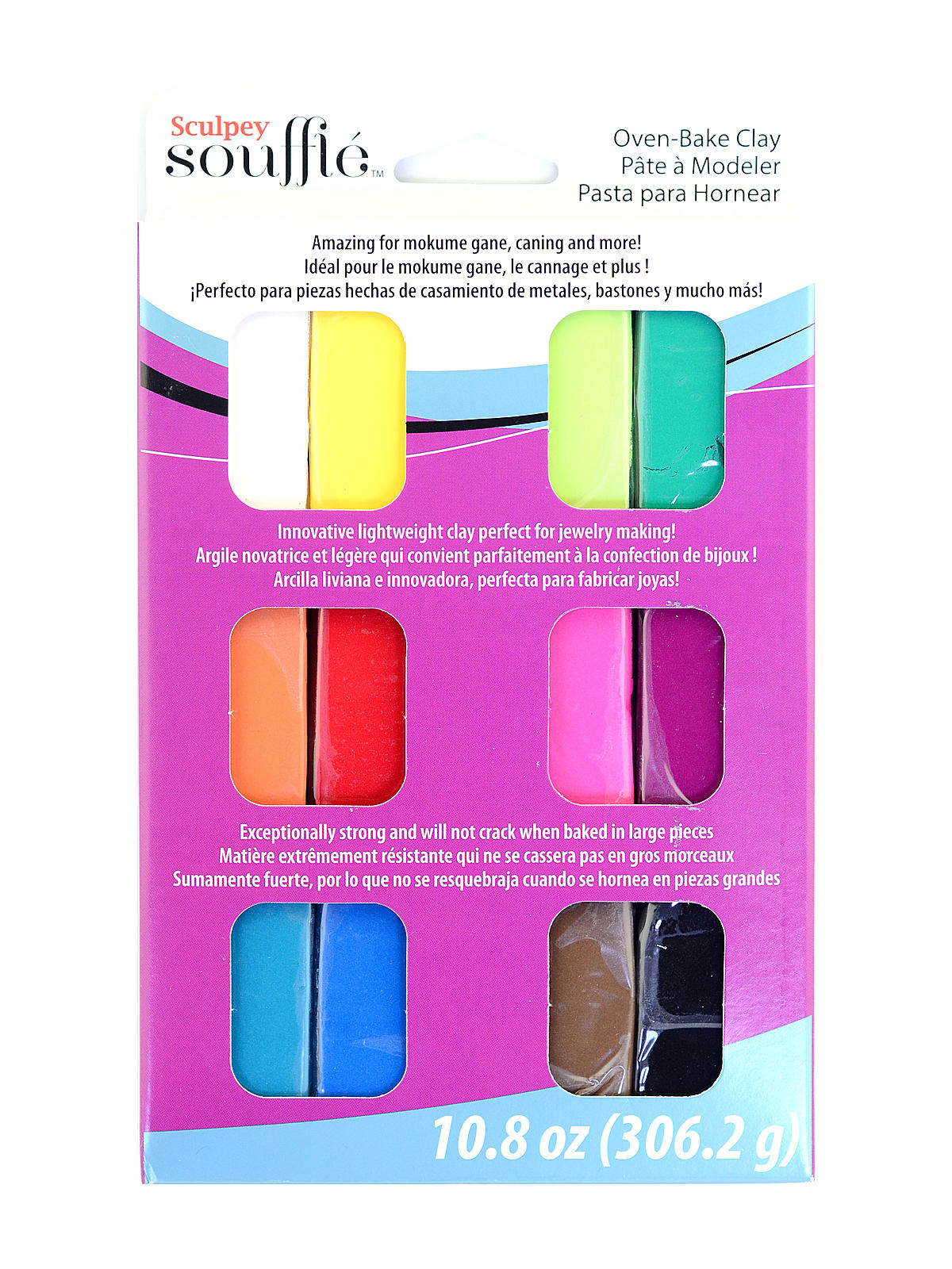 SoufflÃ© Oven-Bake Clay Multipack set of 12