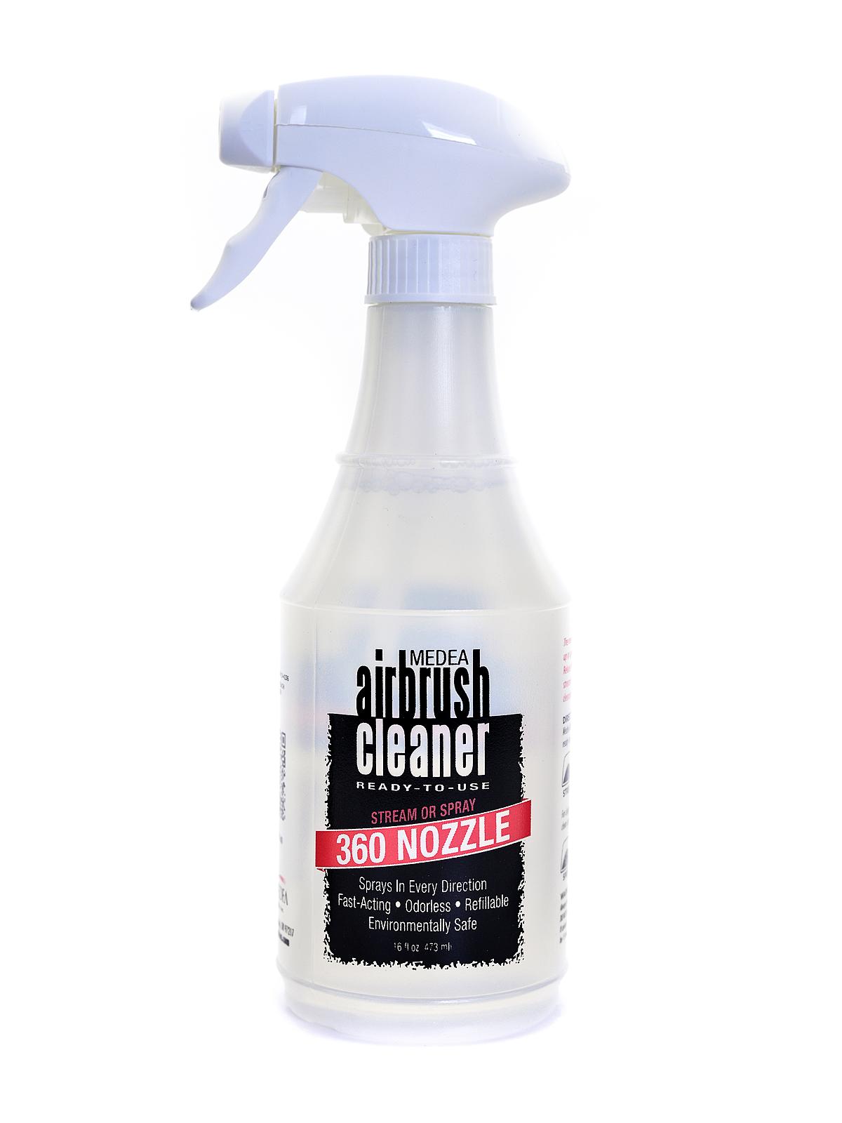 360 Nozzle Airbrush Cleaner Sprayer 16 Oz.