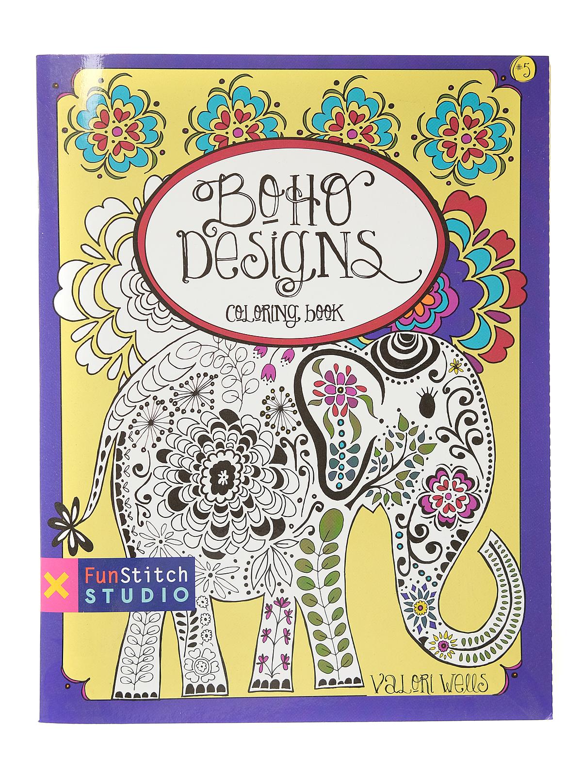 Coloring Book Boho Designs