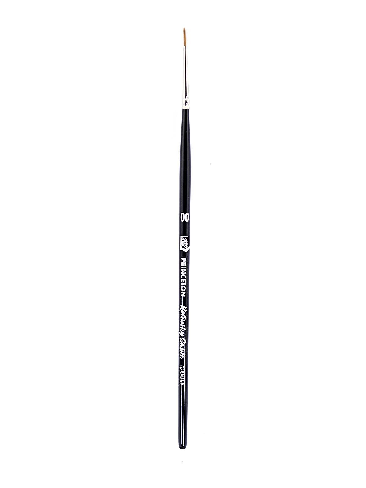 Series 7050 Short Handled Siberia Brushes size 2 0 round