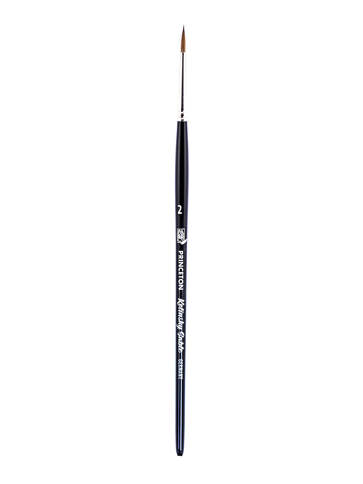 Series 7050 Short Handled Kolinsky Sable Brushes Size 2 Round