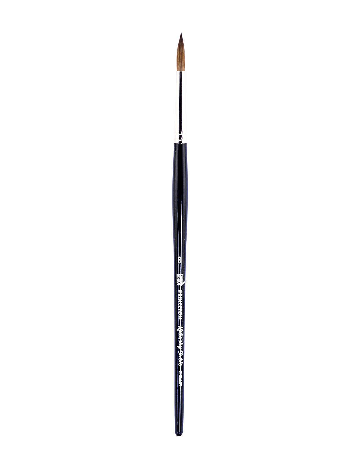 Series 7050 Short Handled Kolinsky Sable Brushes Size 8 Round