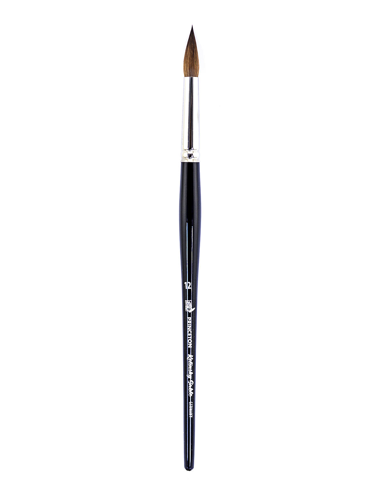 Series 7050 Short Handled Kolinsky Sable Brushes Size 12 Round