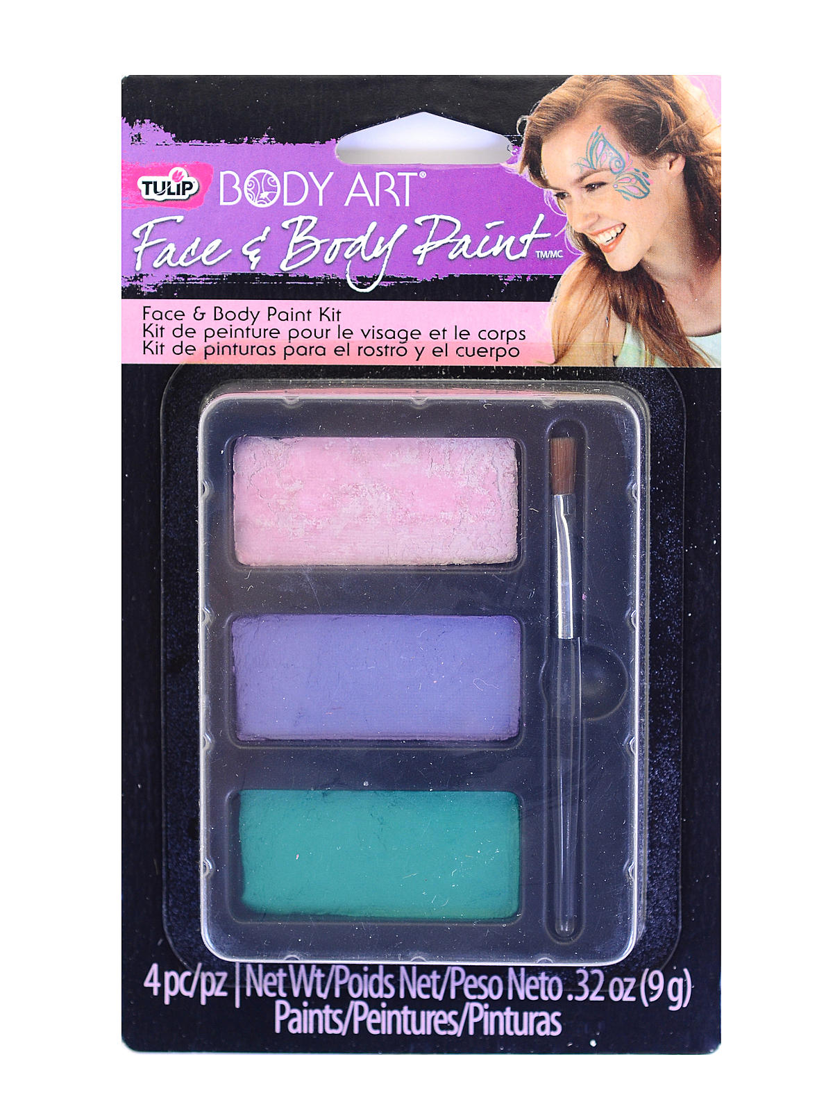 Body Art Face & Body Paint Palette Kits Princess Set Of 3