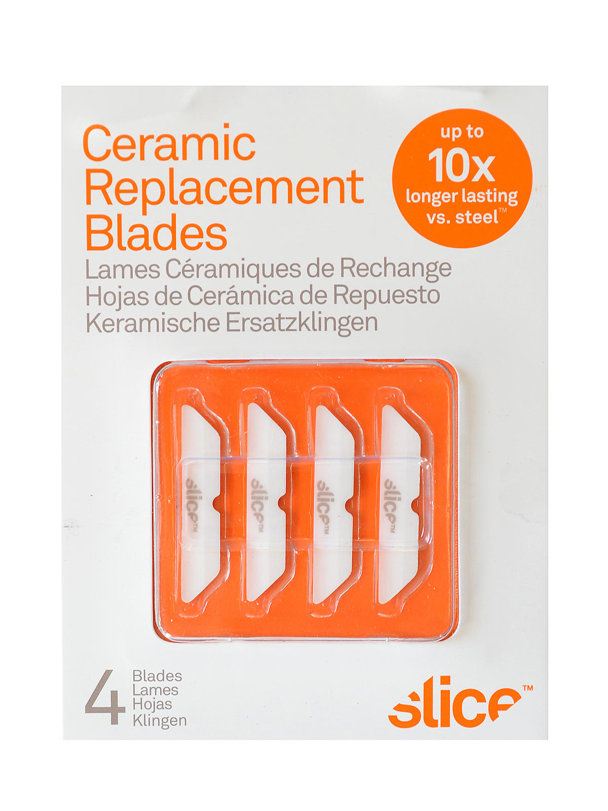 Ceramic Replacement Blades pack of 4