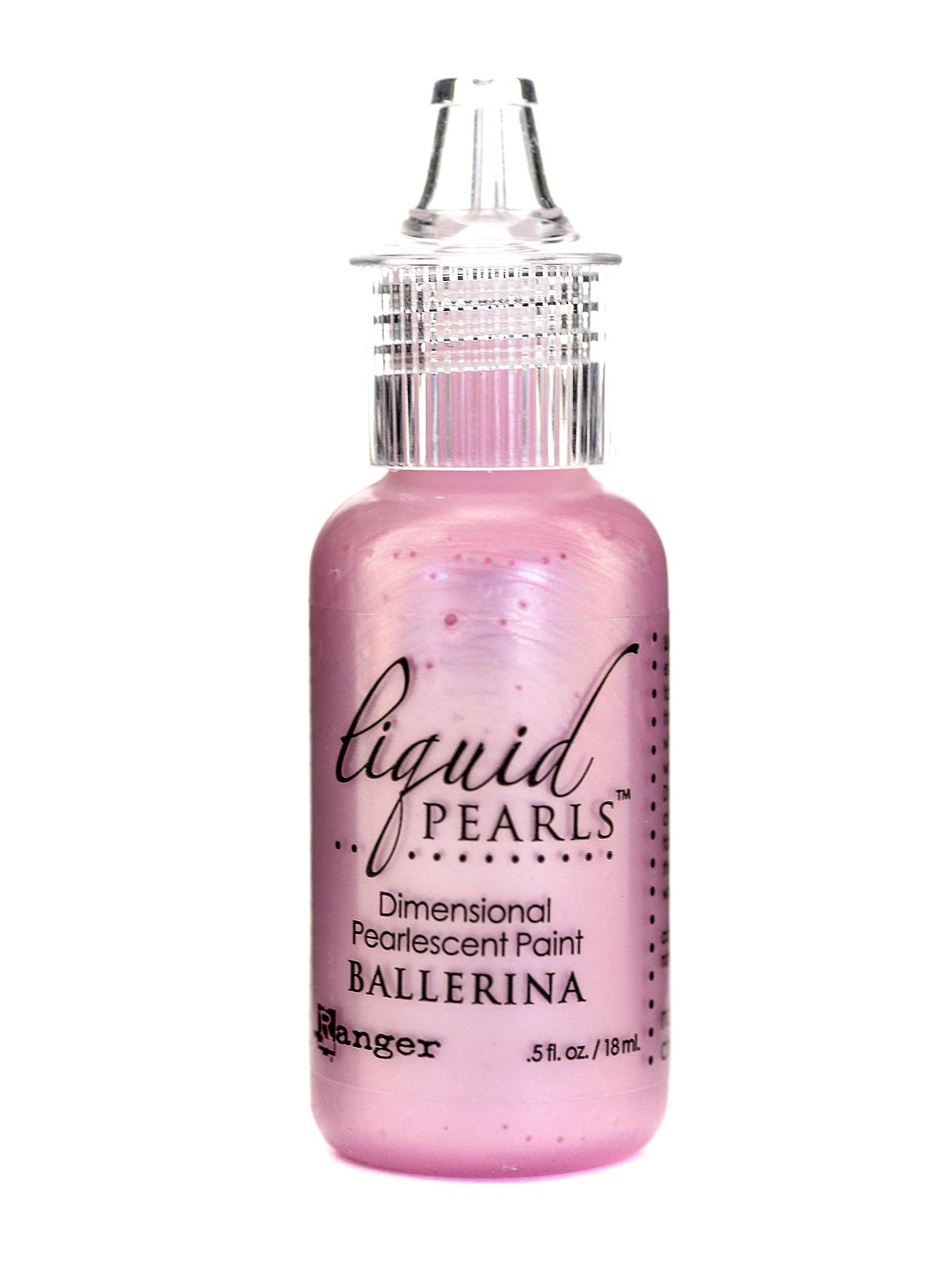 Liquid Pearls Pearlescent Paint ballerina 0.5 oz. bottle