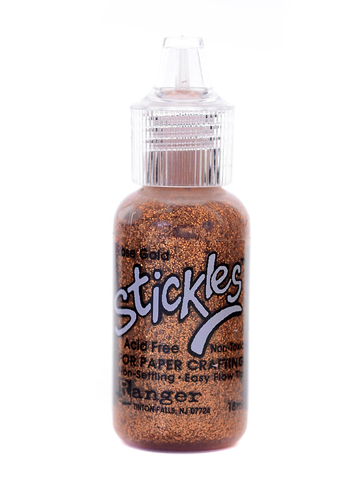 Stickles Glitter Glue rose gold 0.5 oz. bottle